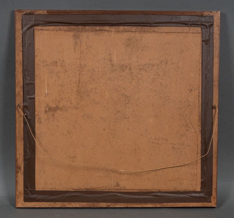 Ritratto ad acquerello del chirurgo Paul Thoby di E. Fougerat 1933