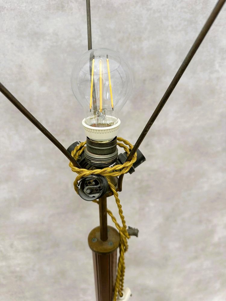 Stehlampe Holz